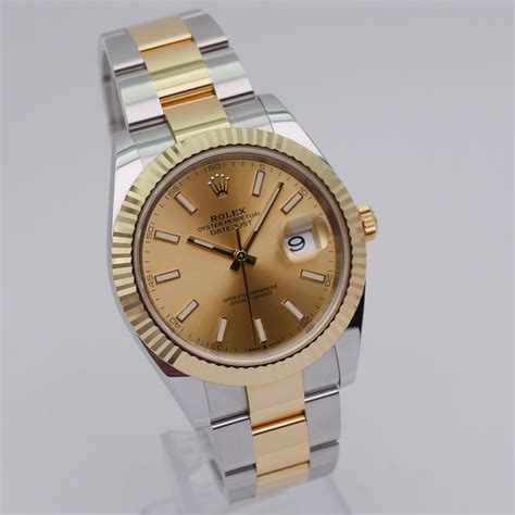 rolex datejust 41 stahl gelbgold|2021 Rolex Datejust 41 mm.